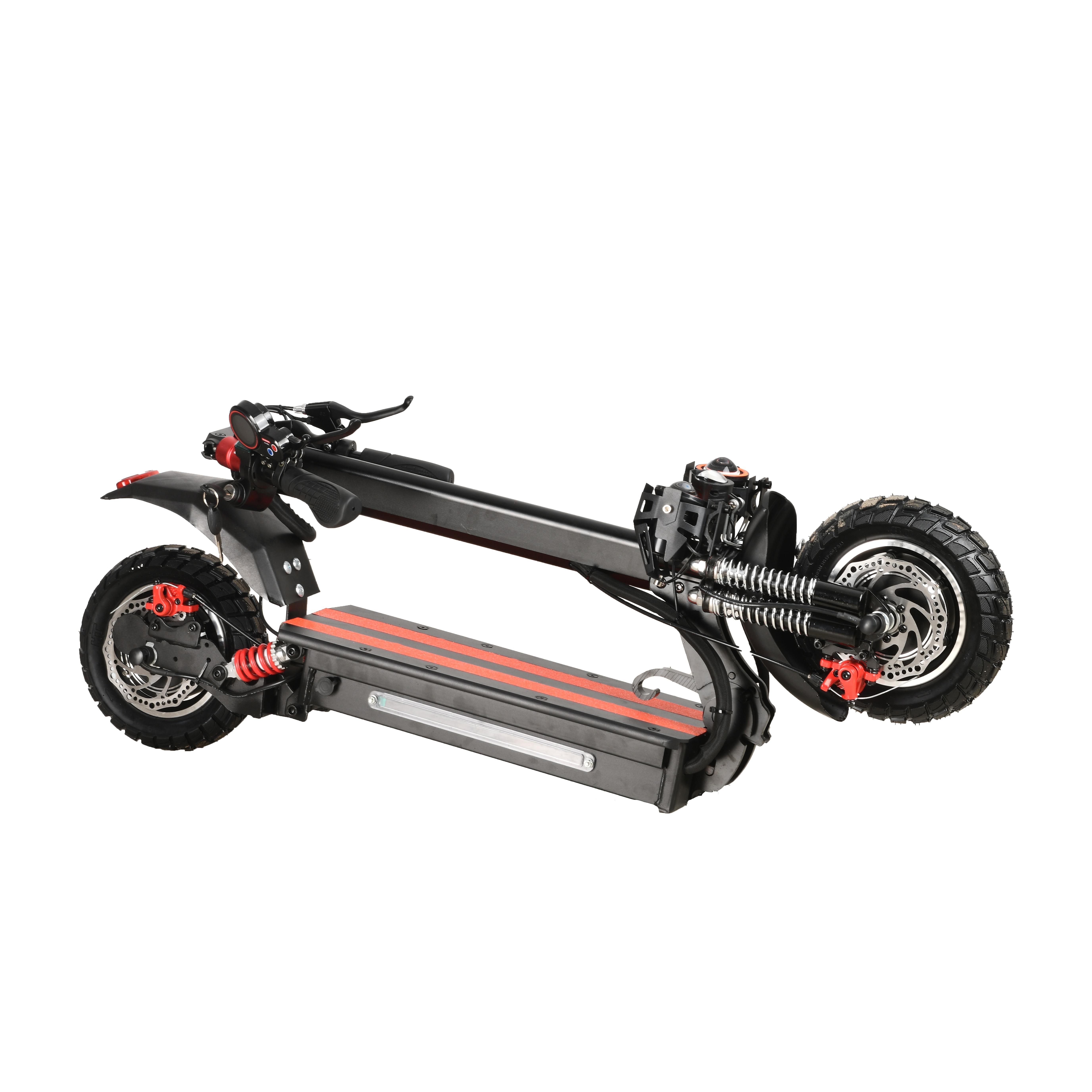 Wholesale 2000w big power dual motor power electric scooters for adult 10inch off road-tire high quality high speed 70km/h