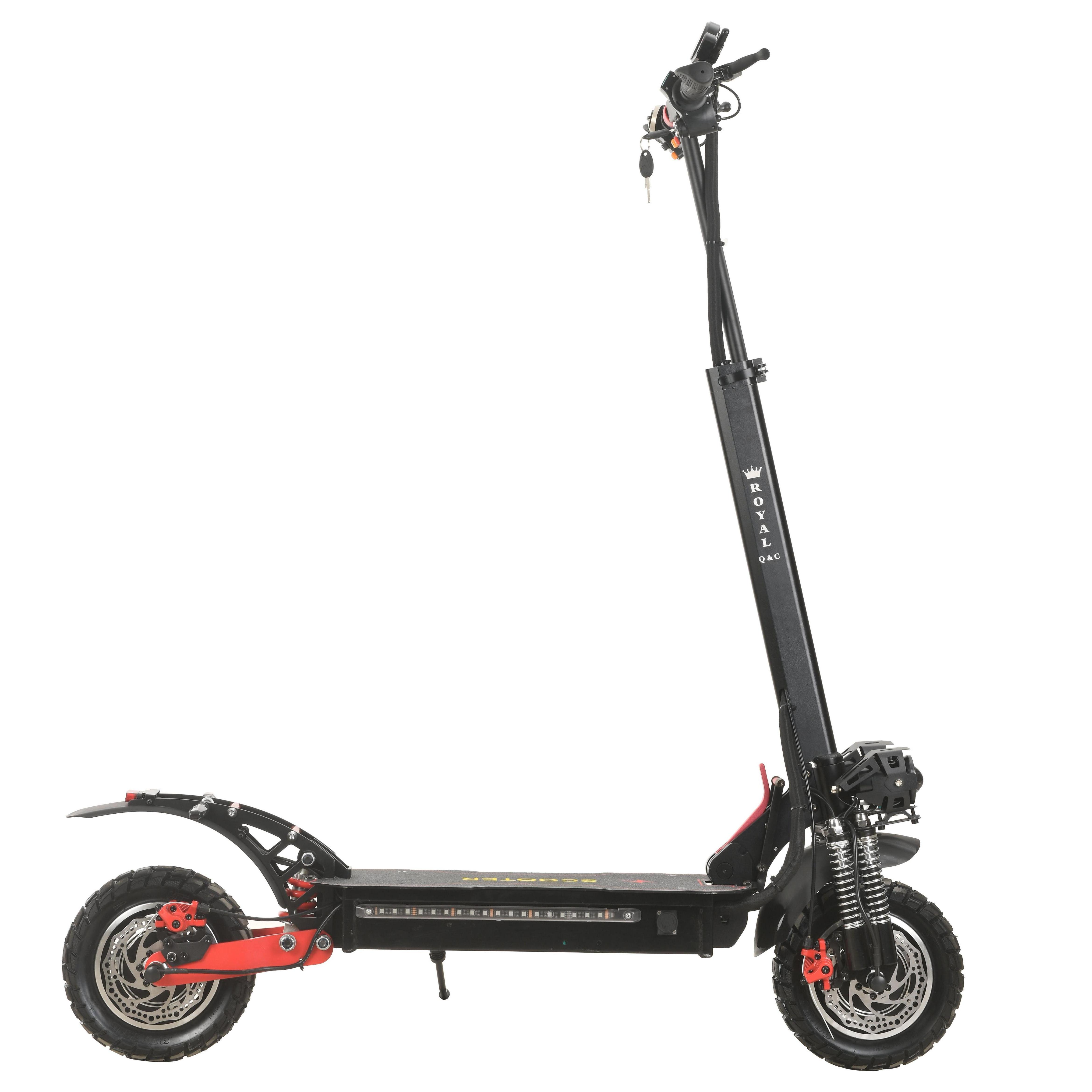 EU Stock 80KM 3000W Powerful Electrical Scooter Dual Motor Foldable 11Inch E Scooters 70km/h Fat Tire Off Road Electric Scooter