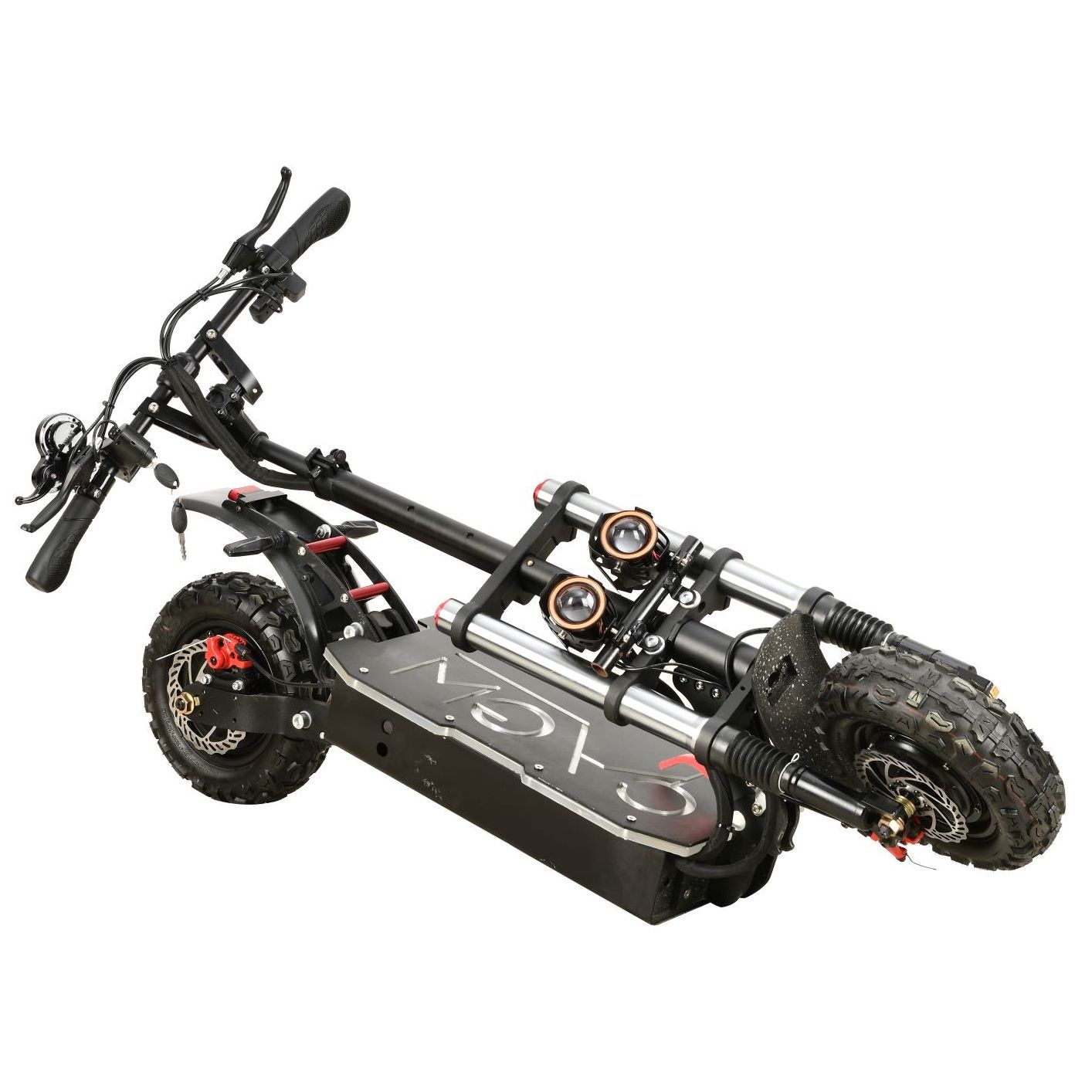 high speed 80km/h 60v 48v 38Ahdual motor electric scooter 24000w viper double suspension electric standing scooter