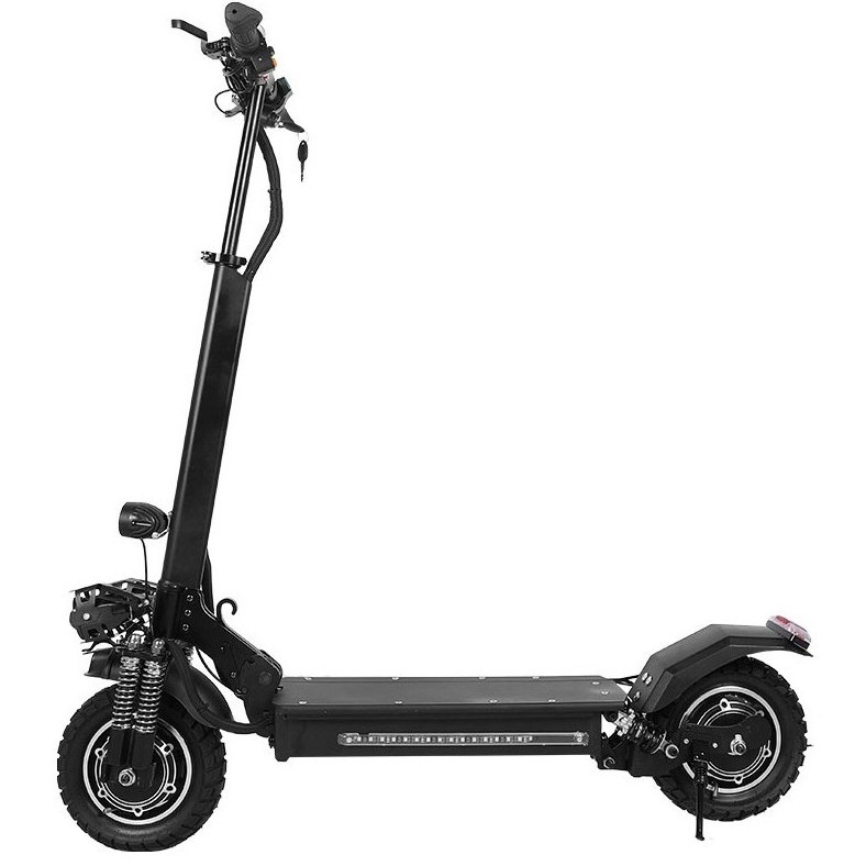 Wholesale 2000w big power dual motor power electric scooters for adult 10inch off road-tire high quality high speed 70km/h