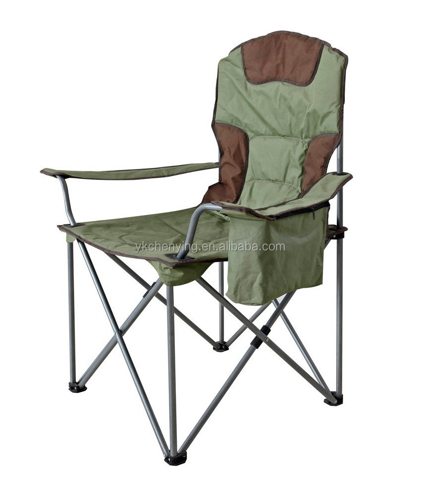 Deluxe camping folding chair