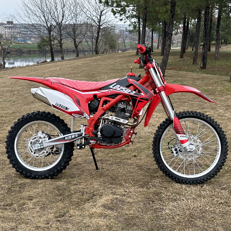 Most popular 4 Stroke Air Cooled 250cc  21speed dirt bike off road motorcycles Road Dirt Bike Cross Motorcycle