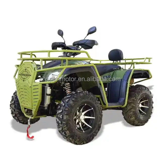 2024 Factory sale 400cc 500cc atv shaft drive 4x4 quad bike for adults