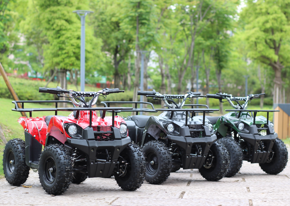 800W/36V 1000W brush motor off road 49cc mini quad bikes for sale electric atv for kids E-atvs