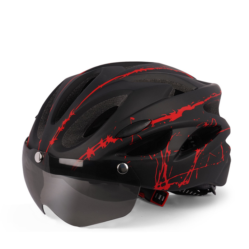 Wholesale OEM Integrated molding guard outdoor mountain bike riding helmet