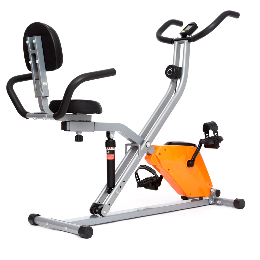 Wholesale Exercise machine gym home exercise static bicycle folding recumbent X bike