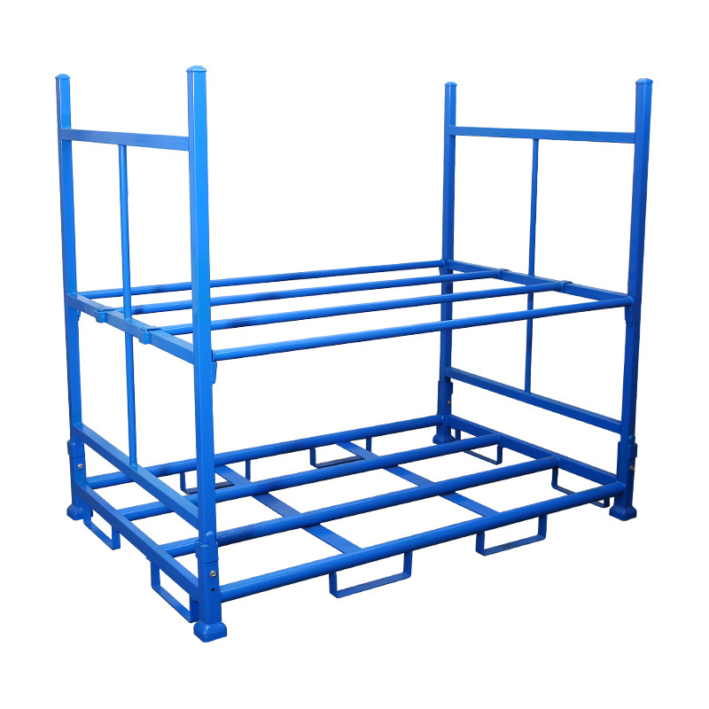 Heavy Duty Warehouse System Detachable Metal Steel Powder Coated Corrosion Protection Stacking Truck Tyre Tire Storage Rack