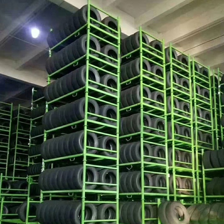 Professional Supplier High Quality Convenient Truck Tyre Storage Stacking Steel Rack for Warehouse Cold Rolled Steel Q235 CN;ZHE