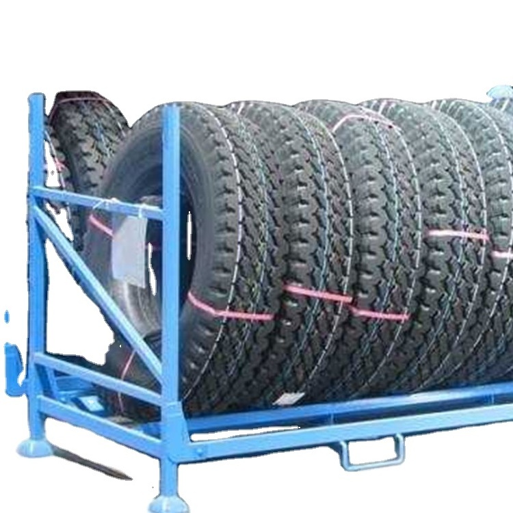 Professional Supplier High Quality Convenient Truck Tyre Storage Stacking Steel Rack for Warehouse Cold Rolled Steel Q235 CN;ZHE