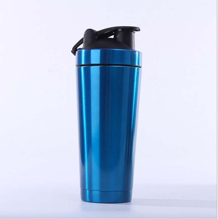 Chinese supplier 500ml shakers disposable stainless steel protein shaker