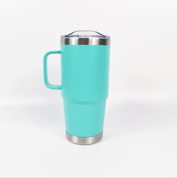 Popular manufacturer of ozark trail 900ml/30 oz Stainless Steel Vacuum Insulated Tumbler Travel Coffee Mug With Handle