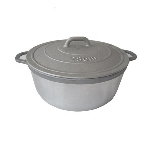 Aluminum luxury insulated hot cooking casserole pots for Africa market