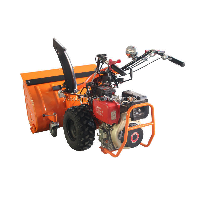 Diesel power high quality and good service hand push snow plow,Snow Removal,electric start home snow blower