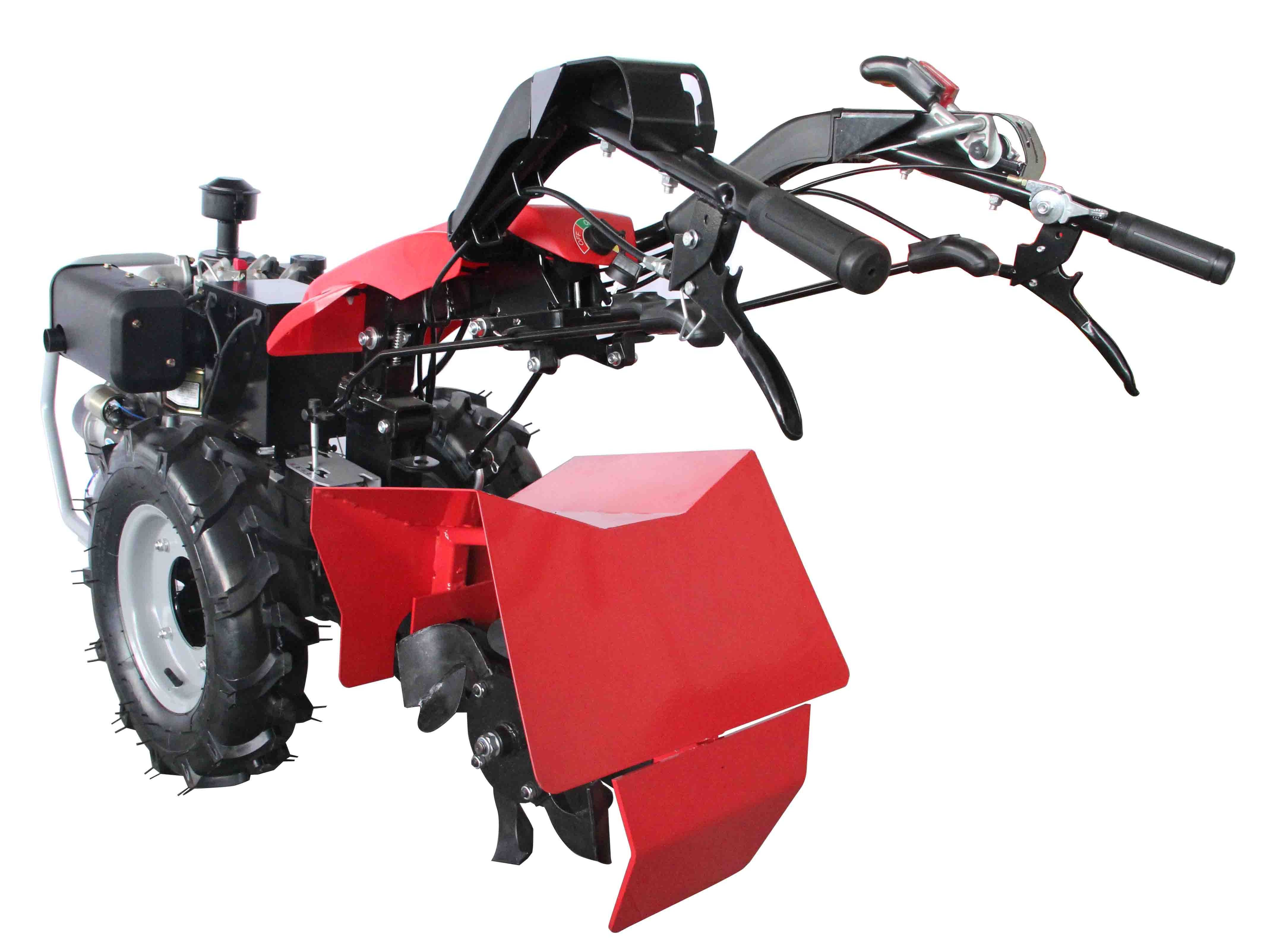 Multi-function two wheel machine which can be a tiller,Scythe mower,sweeper,snow blower and many other farm machine