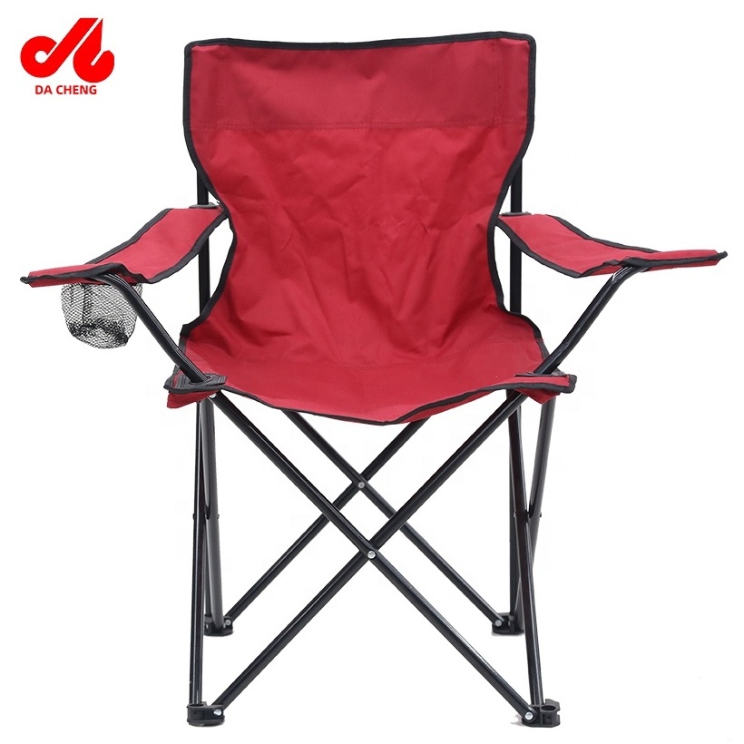 DC-8016B Custom Logo Outdoor Portable Fishing Foldable Aluminum Alloy Folding Lightweight Travelling Hiking Camping Chairs