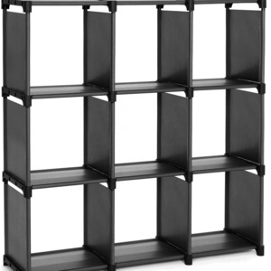 9 Cube DIY Storage Shelves Open Bookshelf Closet Organizer Rack Cabinet