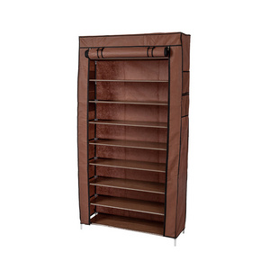 Shoe Rack Special Design Furniture Widely Used Adjustable Organizer Cabinet Foldable Iron Shoe Rack