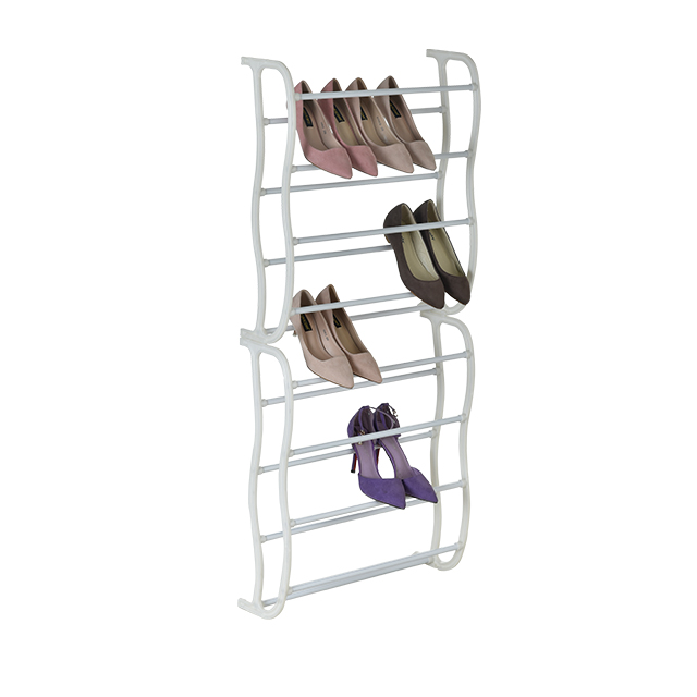 Wall Mounted Storage Shoe Cabinet Display Rack Furniture Assembled Wall Shoe Rack For Entryways Cabinet