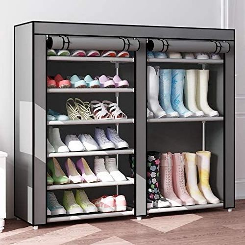 Thickening Household Economical Shoe Rack Multi-Layer Dust-Proof Large Capacity Slim Shoe Rack Cabinet