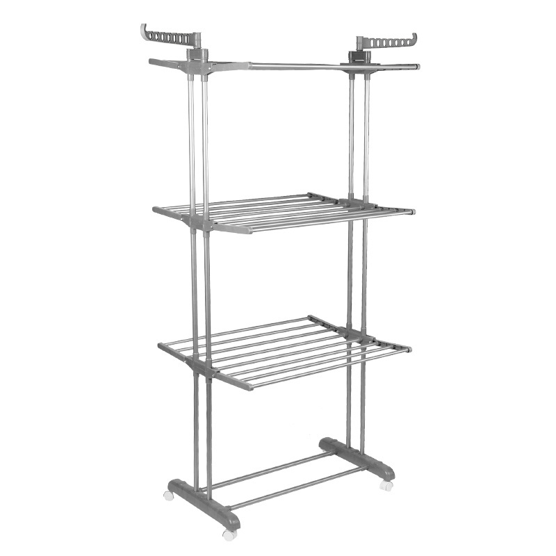 Laundry Hanging Clothes Rack 4 Tier Drying Rack