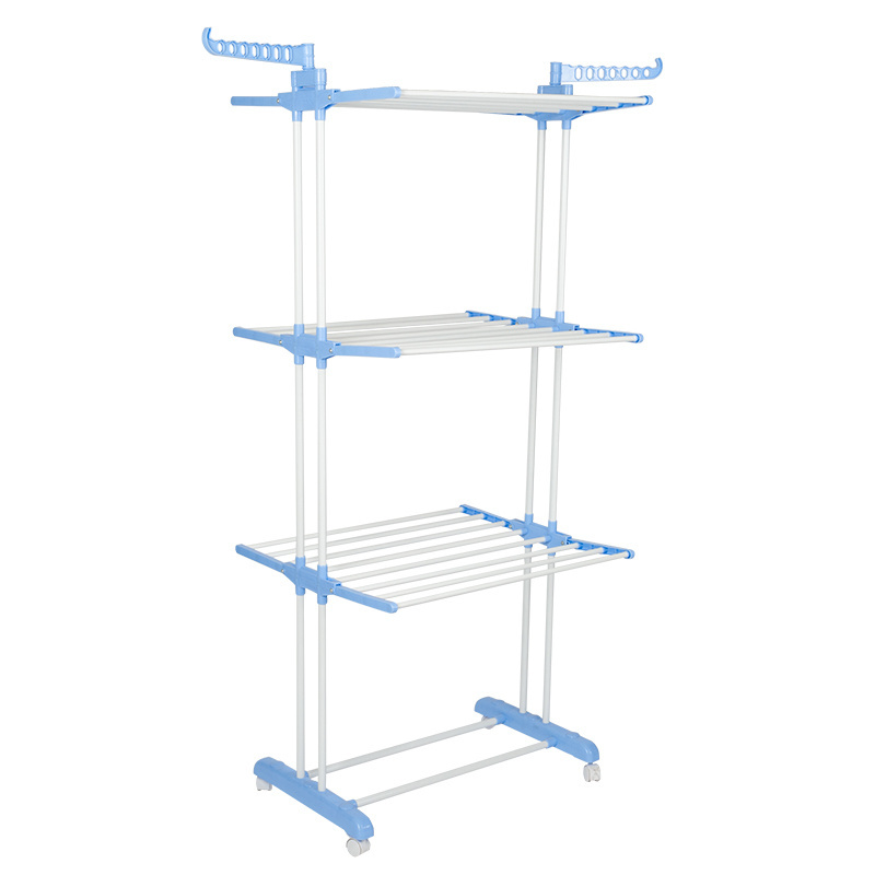 Laundry Hanging Clothes Rack 4 Tier Drying Rack