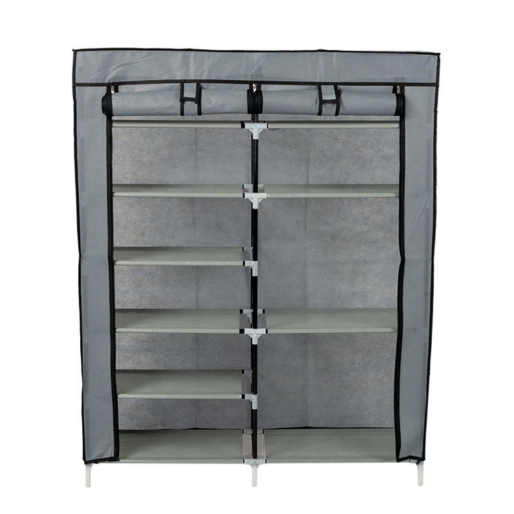 High Quality Non-Woven Fabric Shoe Organizer Cabinets Entrance Slim Shoes Rack Box Shelf With Cover