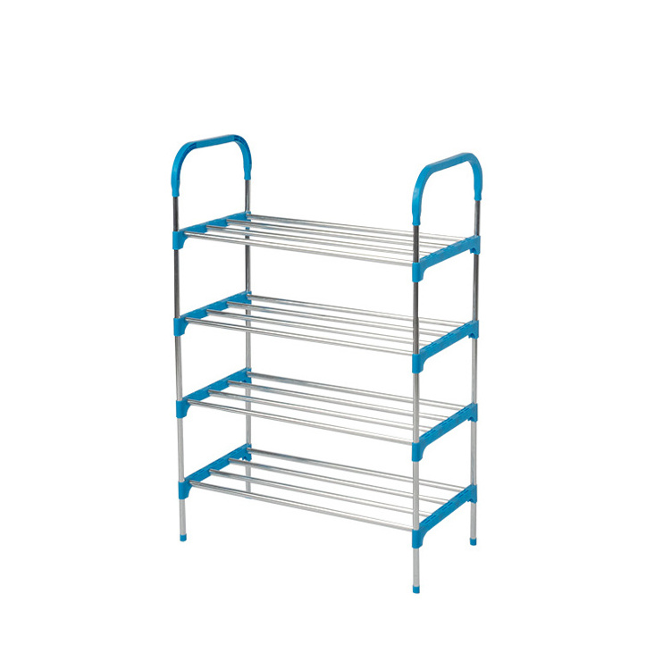 Shoe Rack 8-Tier Metal Shoe Tower 20-Pair Shoe Storage Organizer Unit Entryway Shelf Cabinet with 8 Tiers Durable Metal