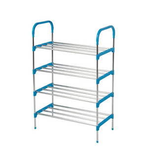 Shoe Rack 8-Tier Metal Shoe Tower 20-Pair Shoe Storage Organizer Unit Entryway Shelf Cabinet with 8 Tiers Durable Metal