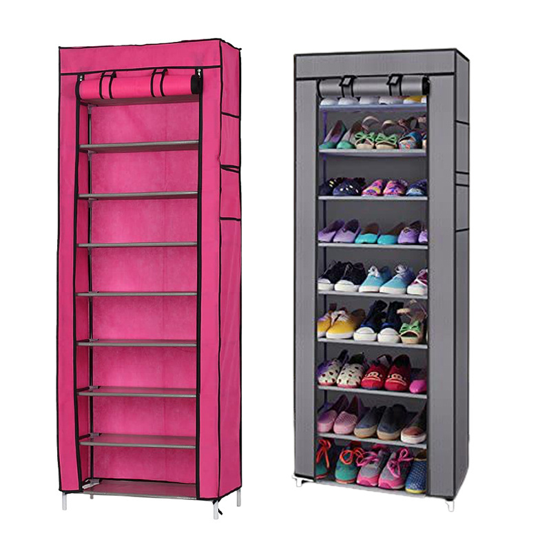 cabinet shoe organizer storage rack aluminium frame soft closing pull out closet shoe storage unit rack