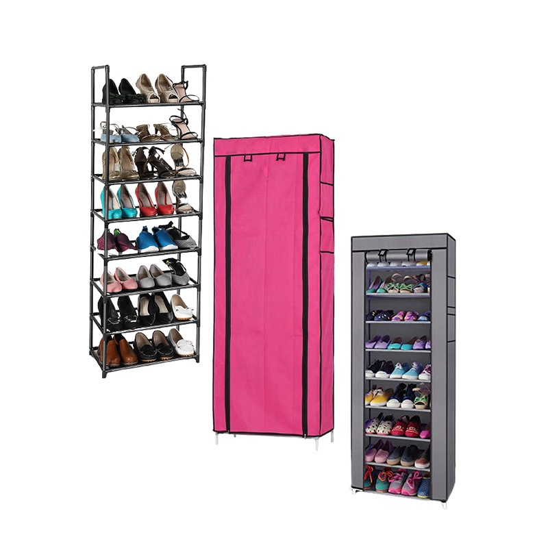 High quality wall mounted shoe storage assembled shoe box rack,shoe cabinet