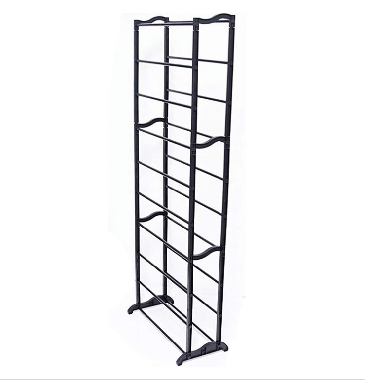 10 Tier Narrow Tall Entryway Shoe Rack Cabinet Tower Boot Shoe Rack Storage Organizer