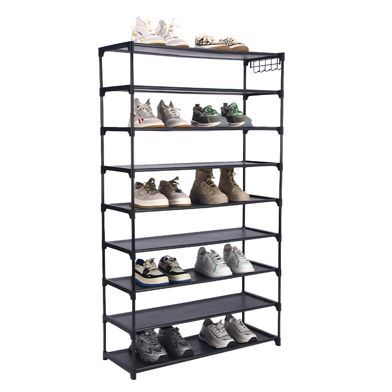 Closet Simple Multi Tier Shoe Racks Bedroom Luxury Tall Narrow Storage Shoe Rack For Home Use