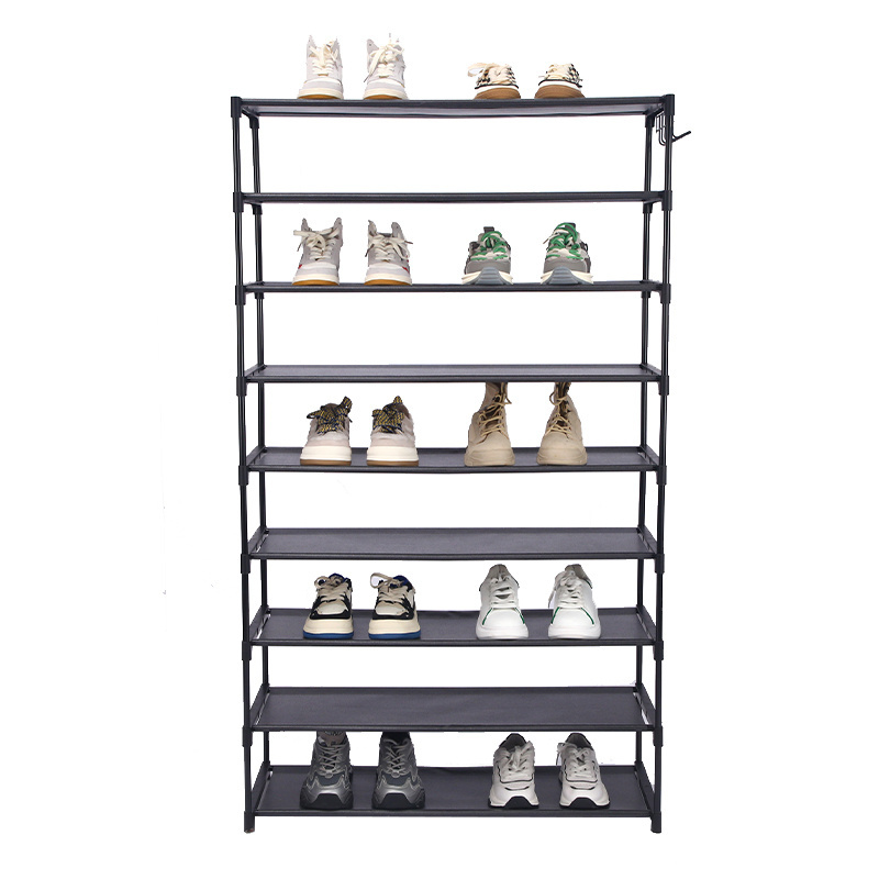 Closet Simple Multi Tier Shoe Racks Bedroom Luxury Tall Narrow Storage Shoe Rack For Home Use