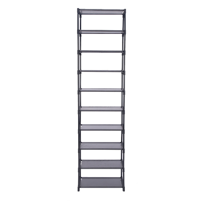 Wholesale Storage Organizer Foldable Shoe Boots Display Rack Closet Folding Shoe Rack For Home