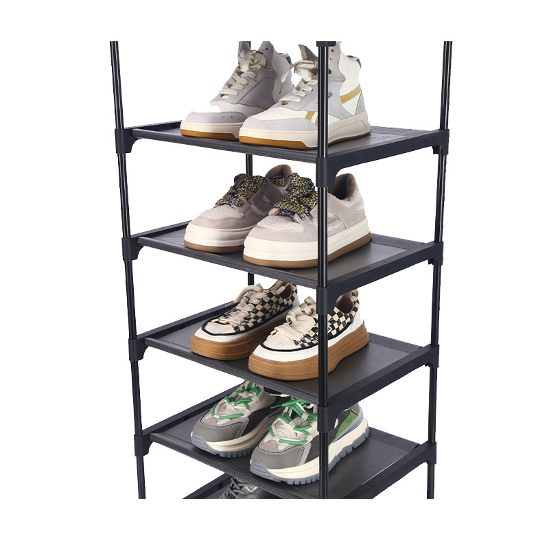 Wholesale Storage Organizer Foldable Shoe Boots Display Rack Closet Folding Shoe Rack For Home