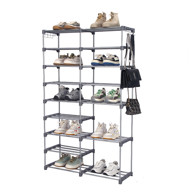 Multifunction Metal Shoe Rack Women Boots High Heels Storage Organizer Shoe Rack