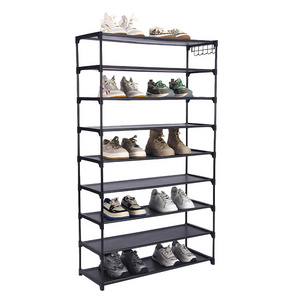 Adjustable Slim Entrance Shoe Rack Living Room Furniture Foldable Tall Narrow Shoe Rack