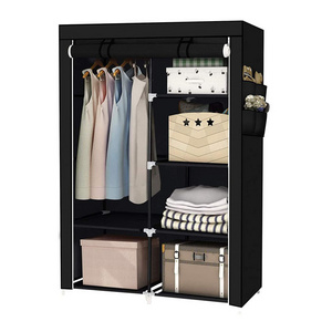 Wardrobe Closet Storage and Organizers Portable Fabric Clothes Wardrobe Bedroom Furniture Home Furniture Modern Customized Color