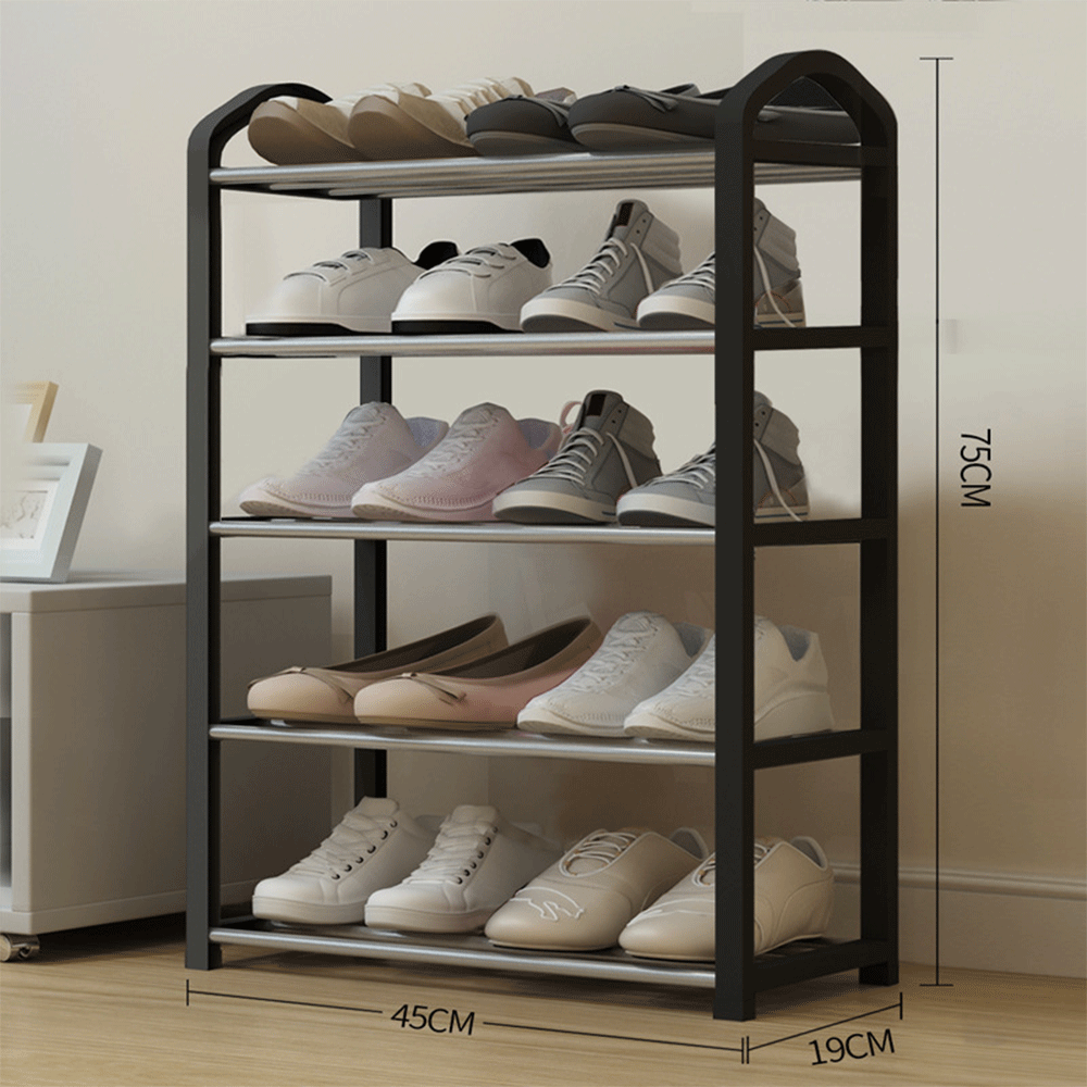 Shoe Rack Storage Organizer Shoe Shelf Waterproof Non-Woven Fabric Shoe Rack Organizer For Home Corridor