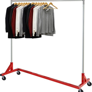 Z Rack Rolling Garment Rack Retail Clothing Rack