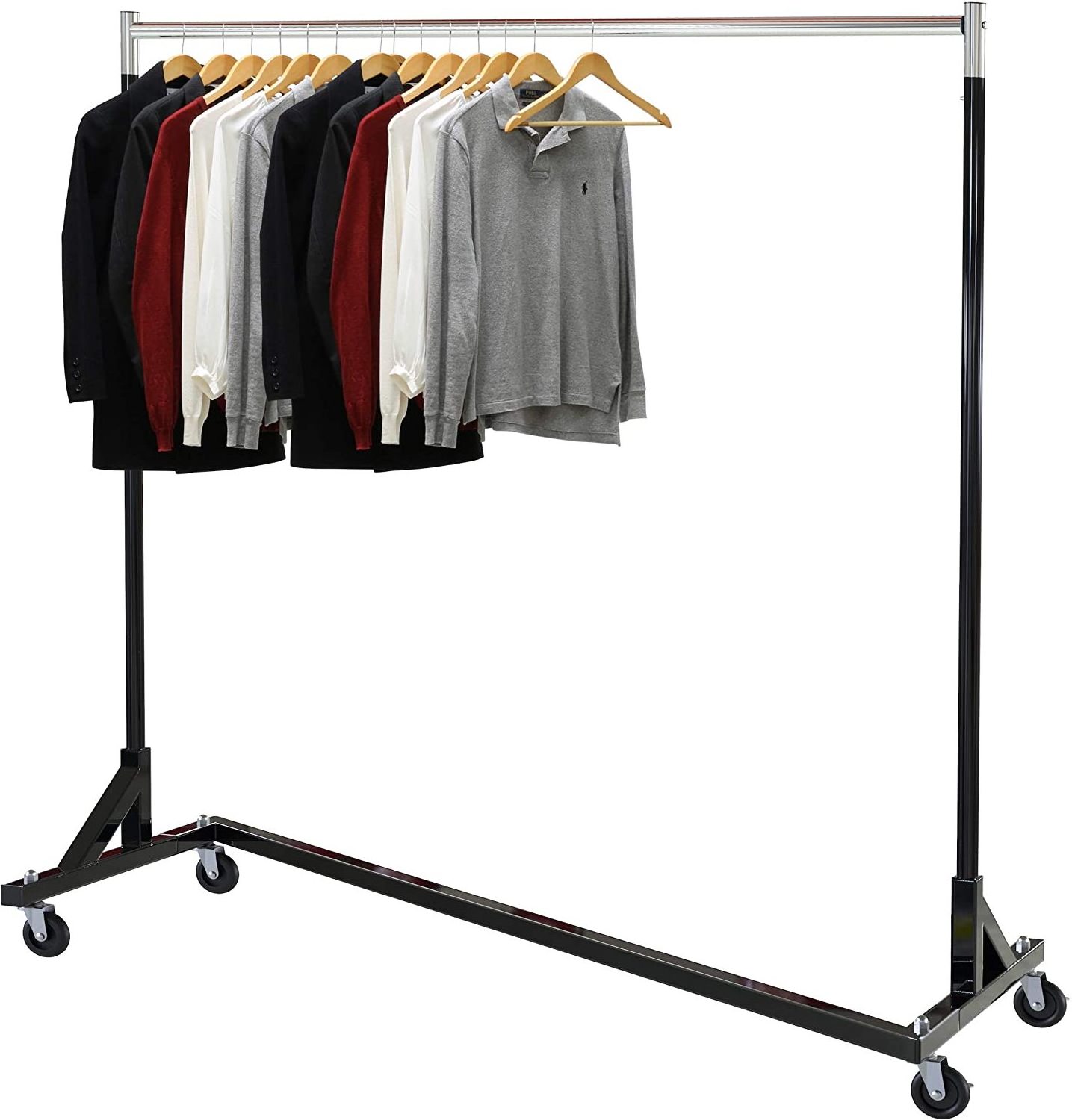 Z Rack Rolling Garment Rack Retail Clothing Rack