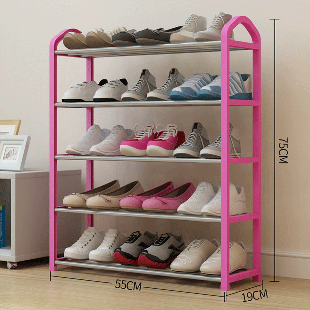 Shoe Rack Storage Organizer Shoe Shelf Waterproof Non-Woven Fabric Shoe Rack Organizer For Home Corridor