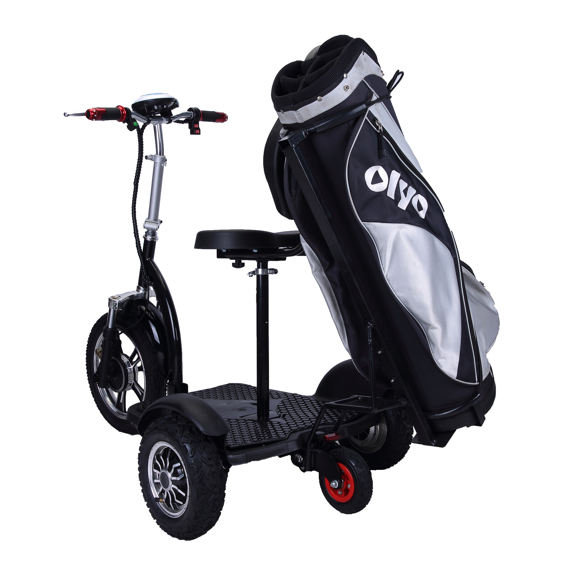 Off Road Golf Scooters Three Wheels Electric Scooter Golf Grolley Cart Rear Wheel Drive Powerful Scooter Good Climbing