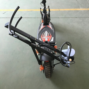 2000W electric scooter golf trolley with single seat