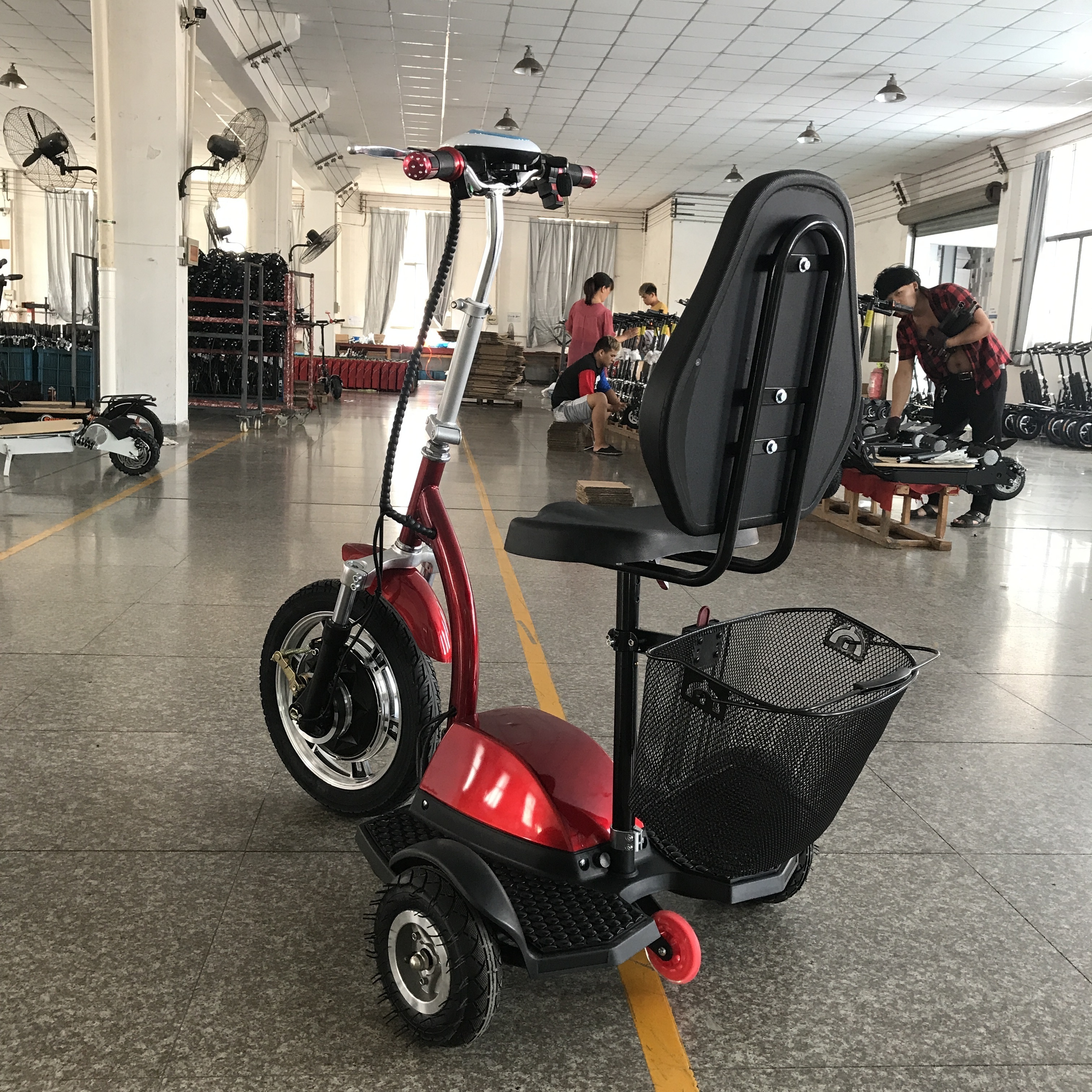 Adults 48V 500W/800W Zappy 3 Wheel Electric Scooter with Children Seat