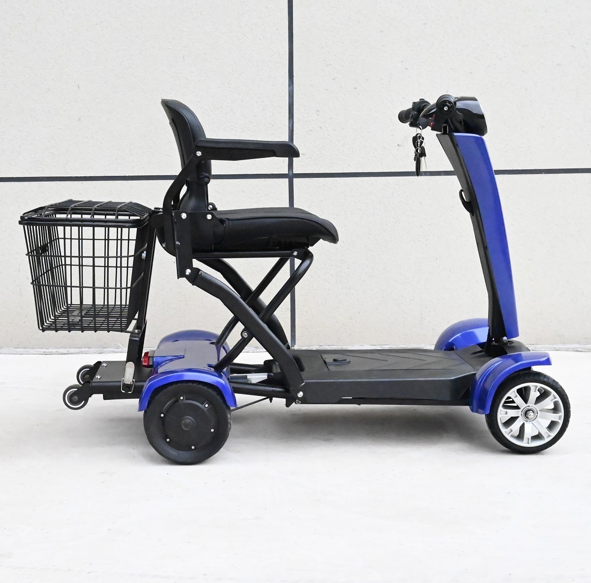 China adults new disability powered handicapped mobility  foldable automatic electric bike scooter for city