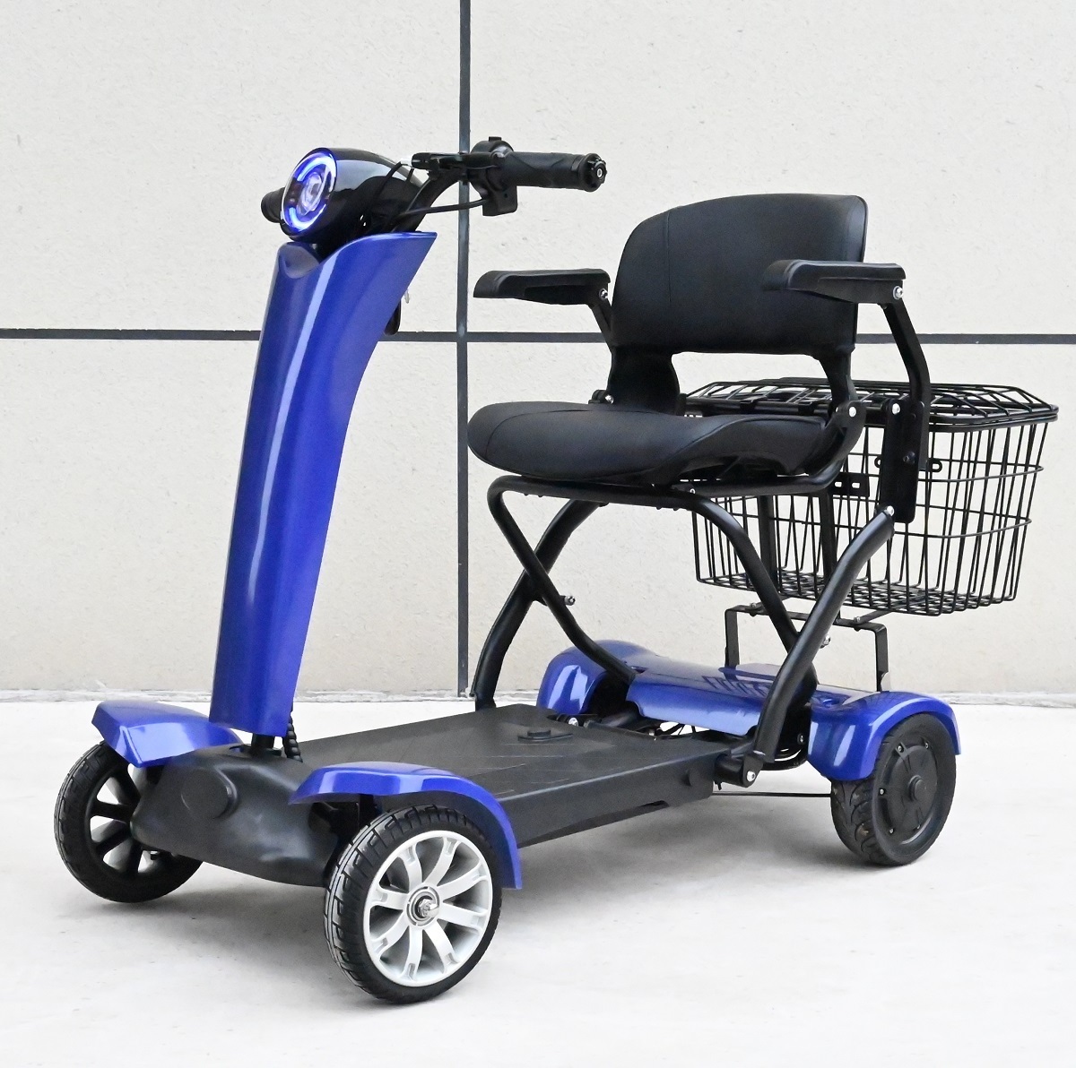 China adults new disability powered handicapped mobility  foldable automatic electric bike scooter for city