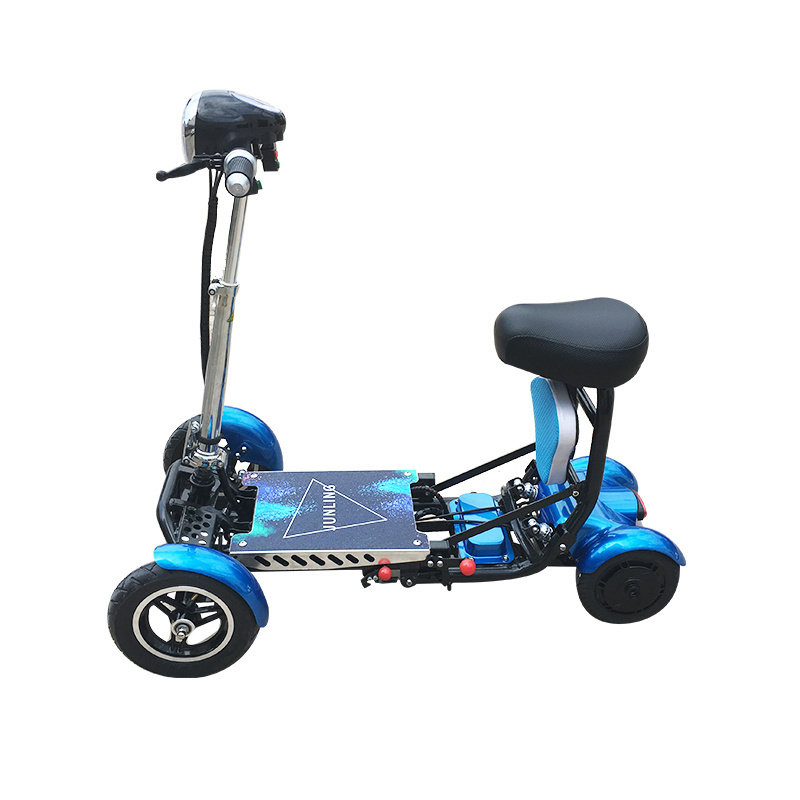 smart 10 inch 2 saddles folding mini electric scooter for adult