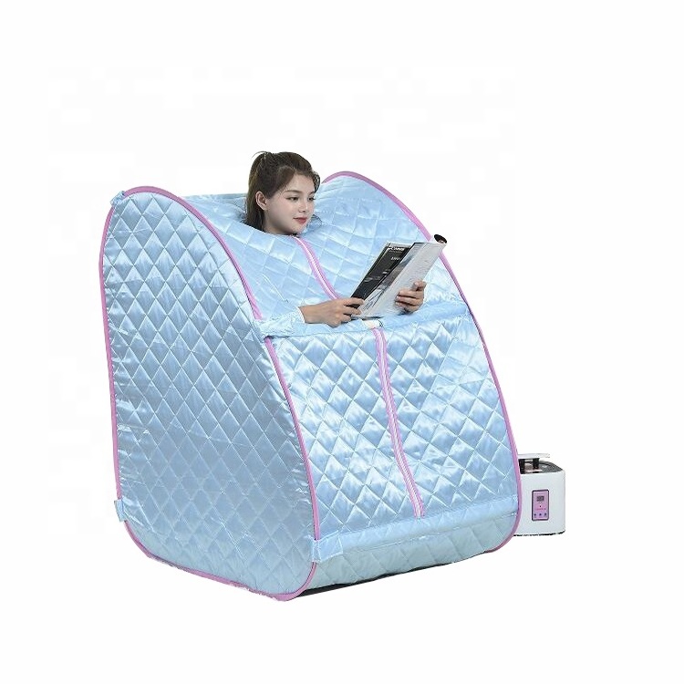 Dingda Foldable Portable Indoor Relax Steam Sauna Room Single Person Sauna Home Household With Large Capacity Generator