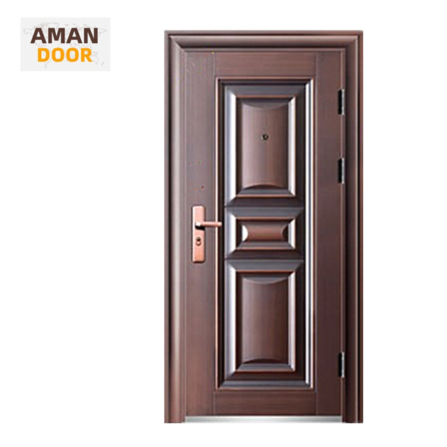 Exterior Design Security Double Design Luxury Entrance Bulletproof Steel Security Door